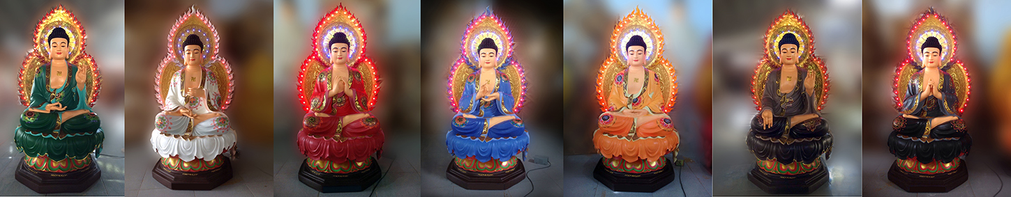 Bộ tượng Dươc Sư 1m2